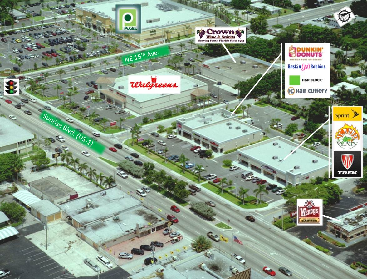 Shopping Center featuring Walgreens Store