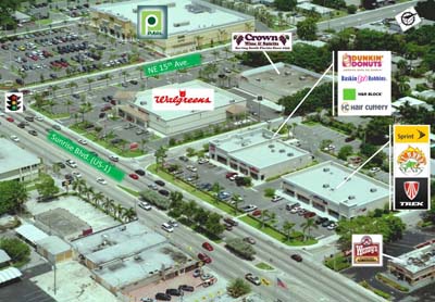 Holiday Park Plaza in Fort Lauderdale, Florida